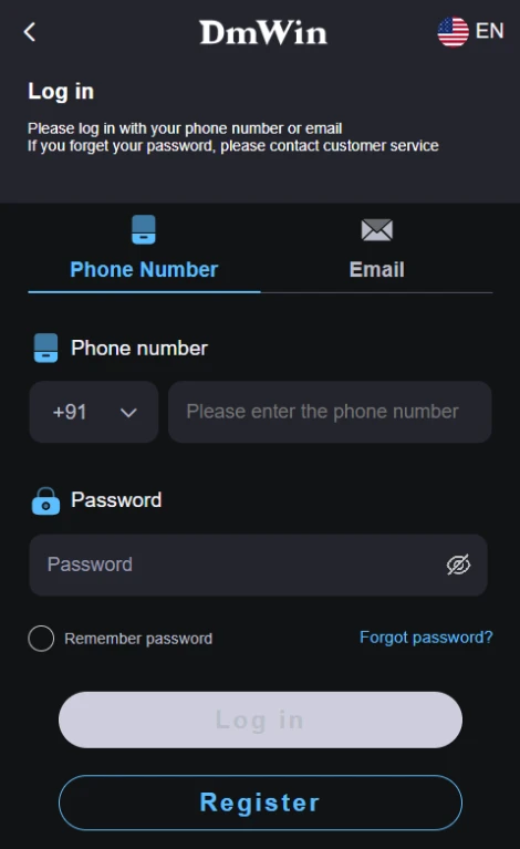 Dm Win Login